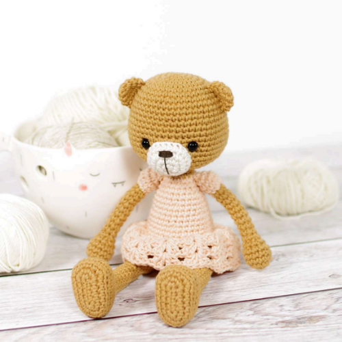 Bear PDF Amigurumi Crochet Pattern - HookStitch