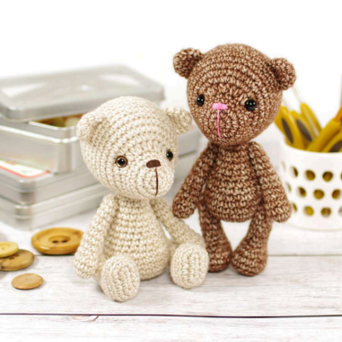 Teddy Bear PDF Amigurumi Crochet Pattern - HookStitch