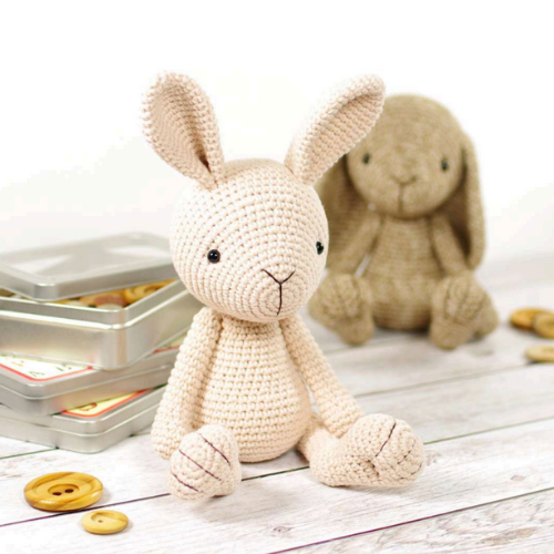 Rabbit PDF Amigurumi Crochet Pattern - HookStitch