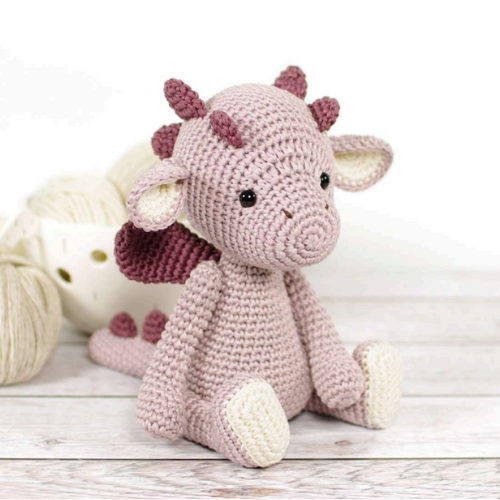 Dragon PDF Amigurumi Crochet Pattern - HookStitch