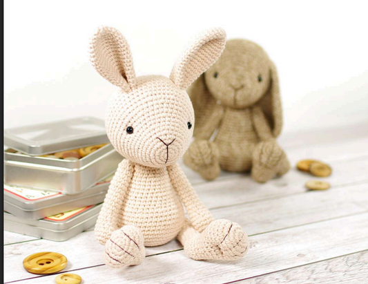 Rabbit PDF Amigurumi Crochet Pattern - HookStitch