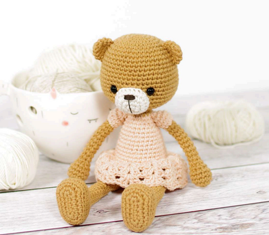 Bear PDF Amigurumi Crochet Pattern - HookStitch