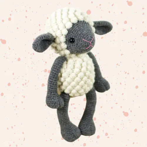 Bobble Sheep PDF Amigurumi Crochet Pattern - HookStitch