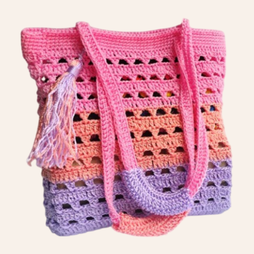 Market Bag Crochet Pattern – HookStitch